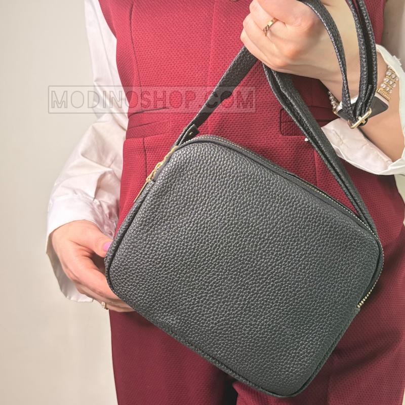 کیف دوشی زنانه سه زیپ کد 2085