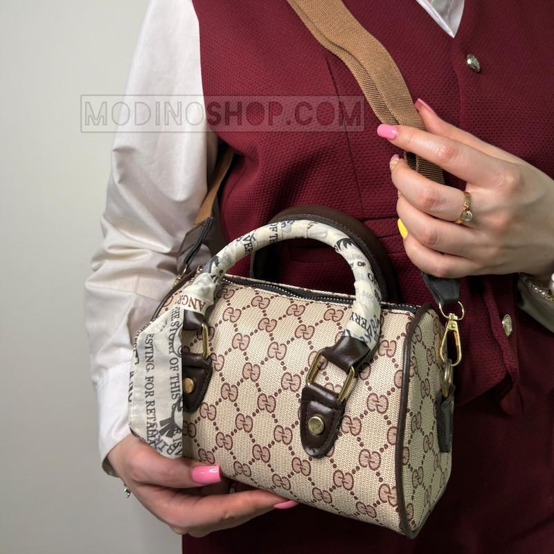 کیف صندوقی زنانه طرح برند کد 2095