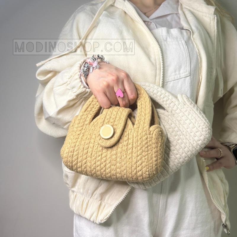 کیف زنانه کنفی دو دسته کد 2099