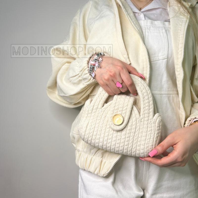 کیف زنانه کنفی دو دسته کد 2099