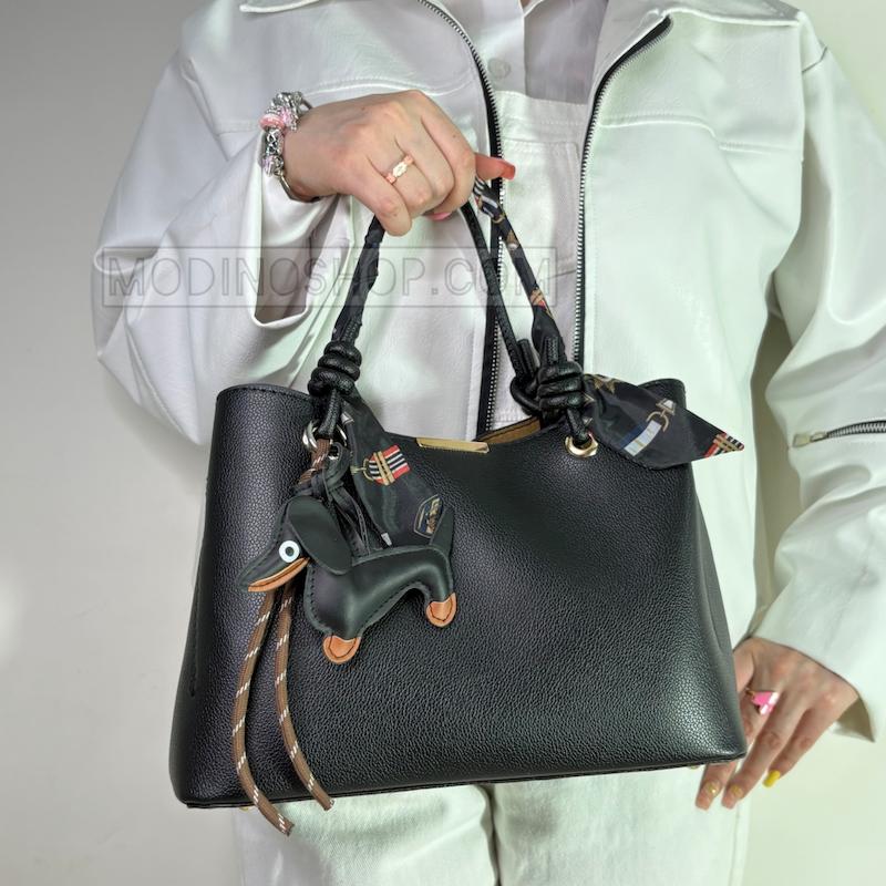 کیف زنانه لمینتی شال دار کد 2204