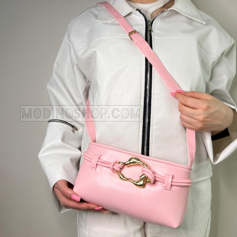 کیف دوشی و دستی زنانه مدل سگک‌دار طرح کارتیه کد 2058