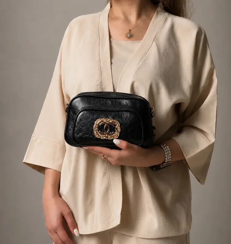 کیف دستی زنانه مشکی شیک