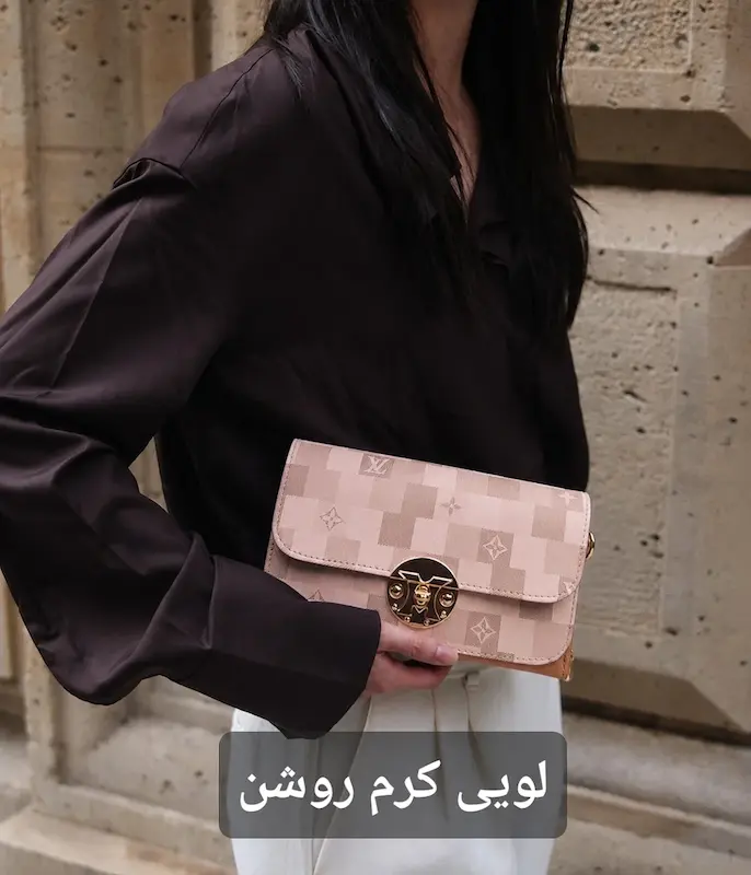 کیف زنانه پاسپورتی دو محفظه منتیا کد 2225-2