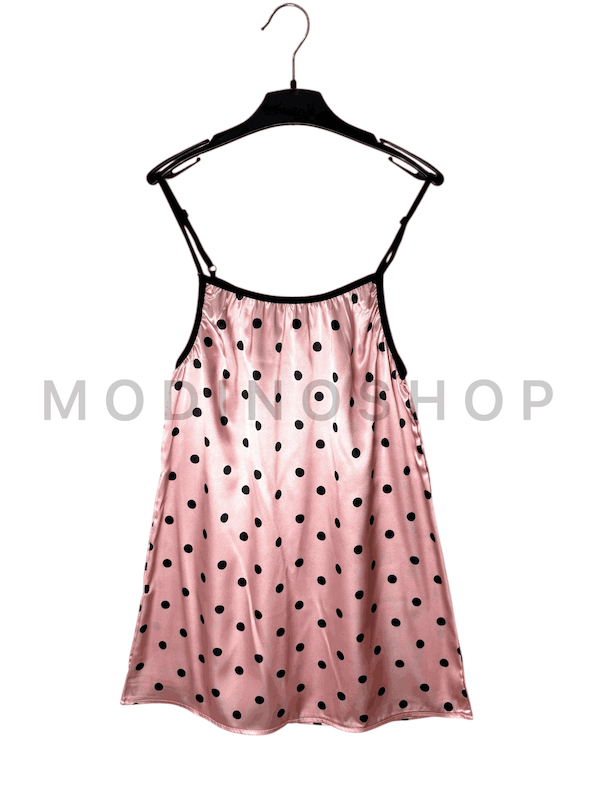 پیراهن ساتن طرح خالدار 250