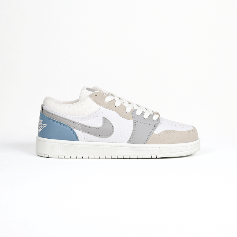 کتونی عمده  نایک جردن وان لو Nike Jordan 1 Low رنگ پاریس زنانه و مردانه گروه تولیدی صفری