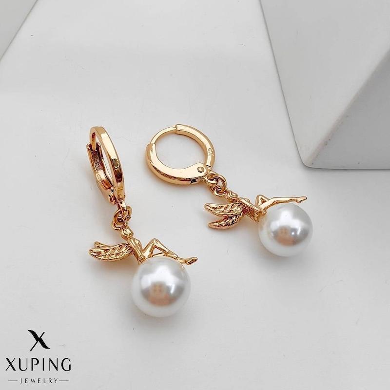 گوشواره طرح فرشته و مروارید