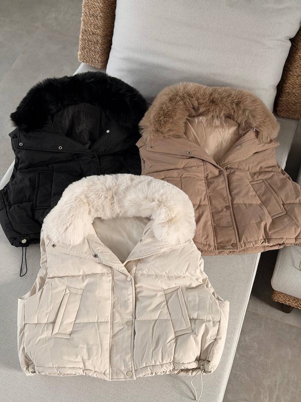 پافر یقه خز