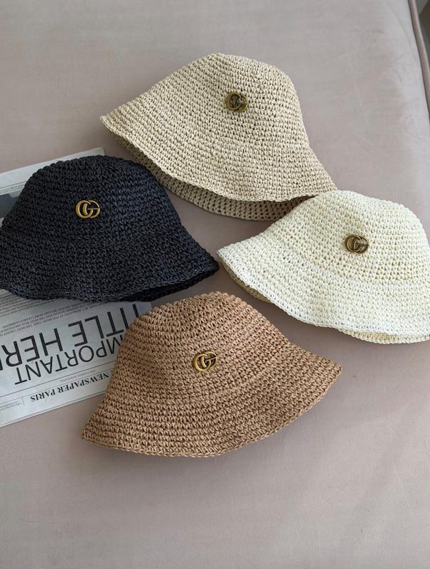 کلاه باکت حصیری گوچی