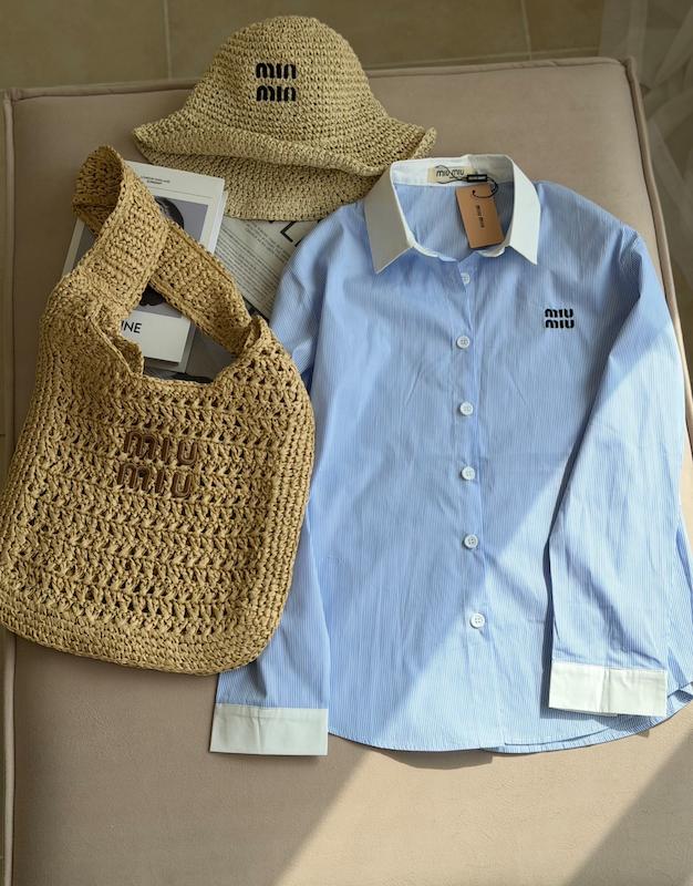 شومیز راه راه میو