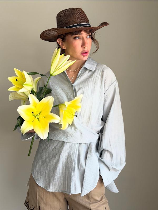 شومیز بوهو گره ای