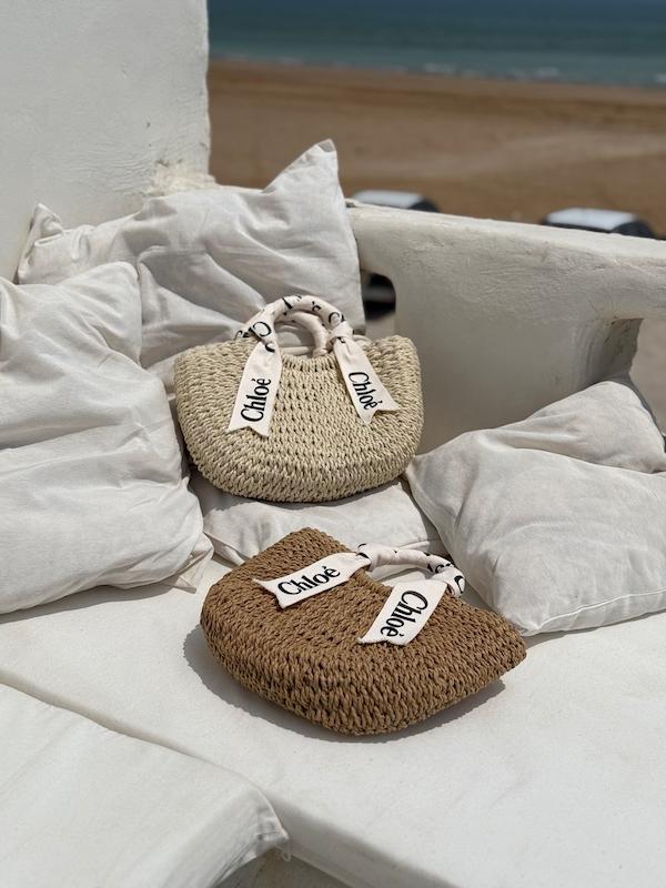 کیف حصیری chloe