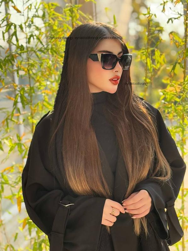 عینک آفتابی مشکی طلایی