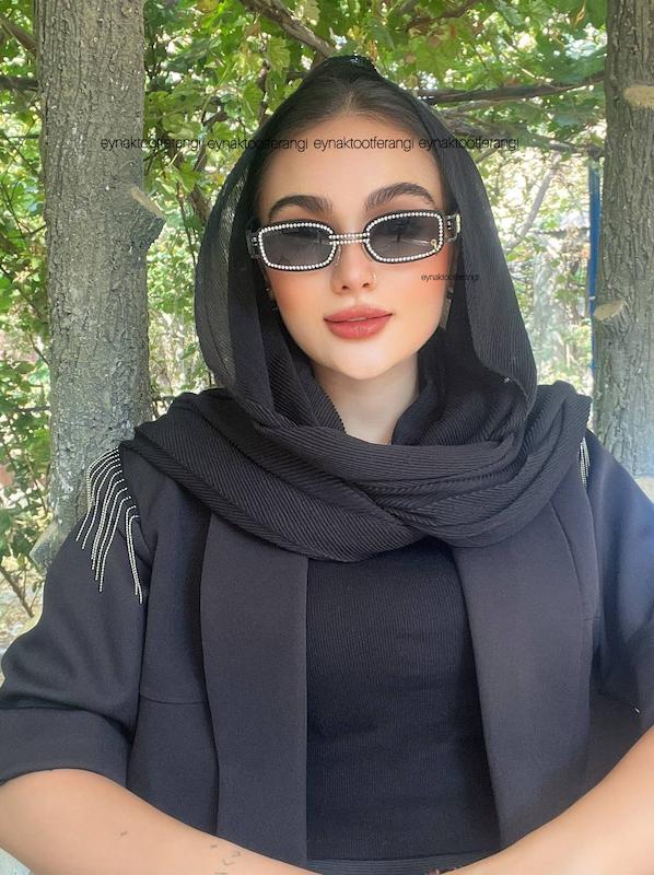 عینک پییرسینگ نگینی