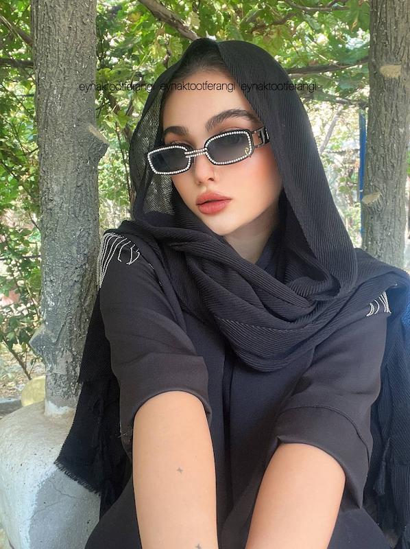 عینک پییرسینگ نگینی
