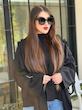 عینک افتابی مشکی ساده اورسایز