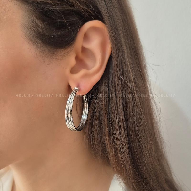 گوشواره حلقه‌ای 