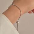دستبند زنانه طرح درخت زندگی آبکاری نقره