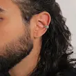 گوشواره ایرکاف مردانه و زنانه طرح ساده 