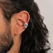 گوشواره ایرکاف مردانه و زنانه طرح اسکلت