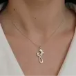 گردنبند نقره من و مامان 