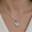 گردنبند زنانه و دخترانه نقشه ایران 