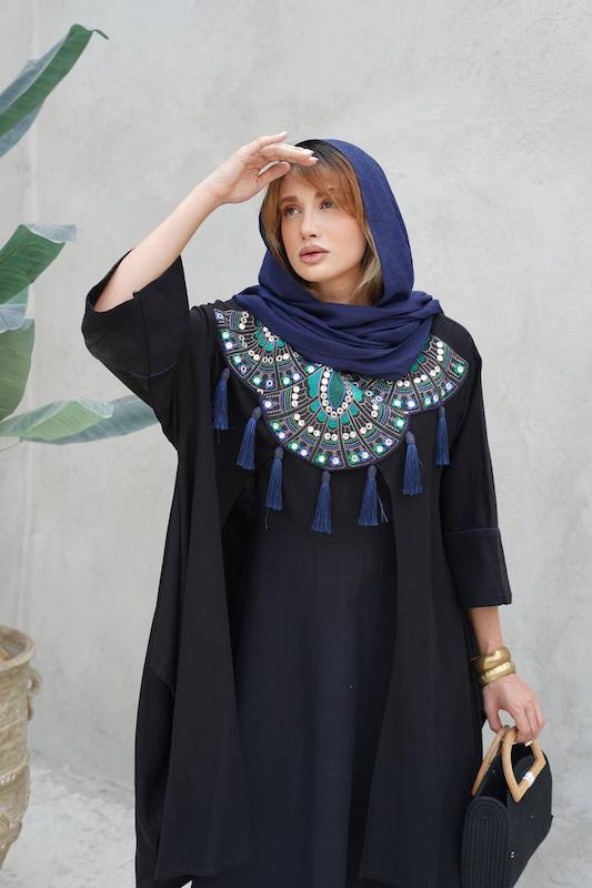 ست مانتو پیراهن Pavonine