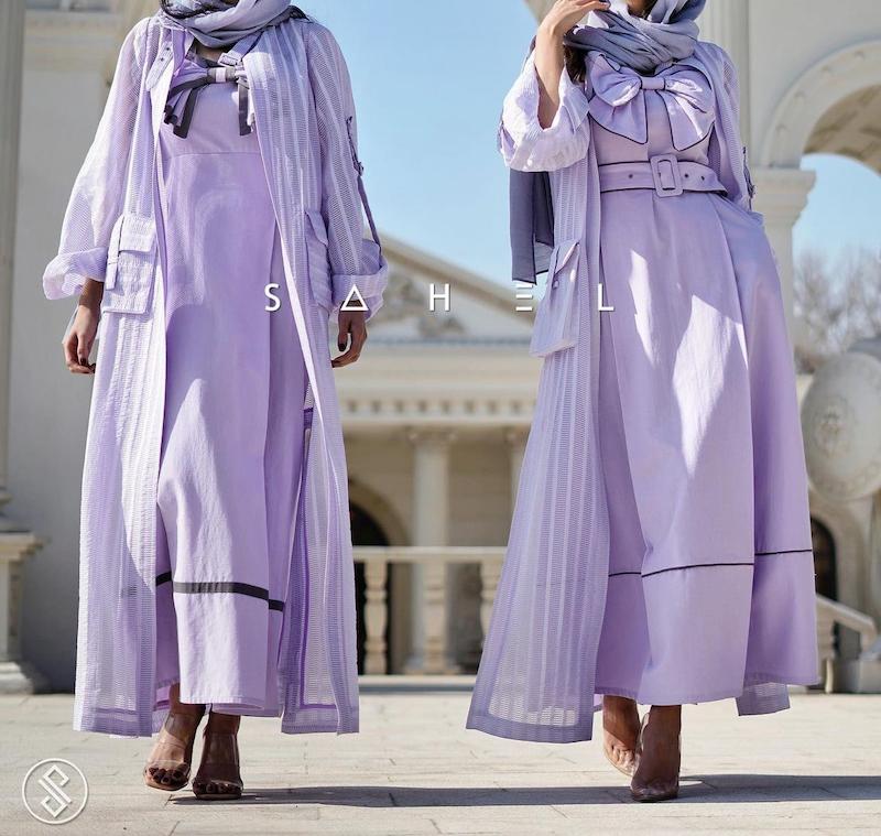 lavender مانتو و پیراهن