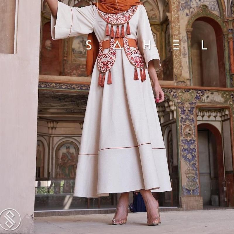 boroujerdi ha پیراهن+کمربند+جیب