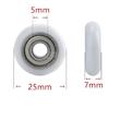 چرخ هرزگرد بلبرینگی 625ZZ سایز 5X25X7mm