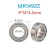 بلبرینگ مینیاتوری MR149ZZ ابعاد 9x14x4.5mm 