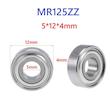 بلبرینگ مینیاتوری MR125ZZ ابعاد 5x12x4mm 