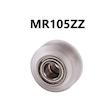 چرخ هرزگرد بلبرینگی D شکل MR105ZZ شفاف