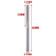 فرز اندمیل End Mill دوپر طول کارگیر 22mm قطر 3.175mm 