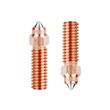 نازل مسی 0.4mm با نوک سخت شده کریلیتی مناسب Creality K1/K1 Max Ender3 V3 KE