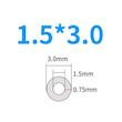 لوله تفلونی PTFE قطر داخل 1.5 قطر خارج 3 میلیمتر