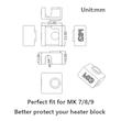 کاور سیلیکونی محفظه آلومینیومی MK7-MK8-MK9  