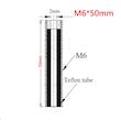 پیچ سوراخدار اکسترودر MK8 M6X50mm پرینتر سه بعدی 