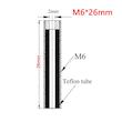 پیچ سوراخدار اکسترودر MK8 M6X26mm پرینتر سه بعدی 