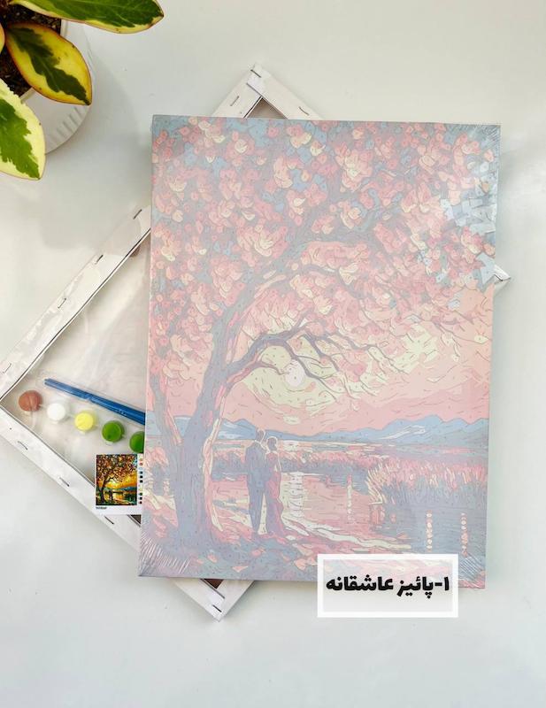 بوم نقاشی با اعداد ۳۰ در ۴۰