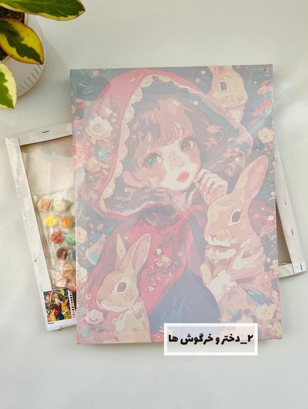 بوم نقاشی با اعداد ۳۰ در ۴۰