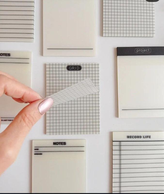 استیک نوت شفاف دانشجویی