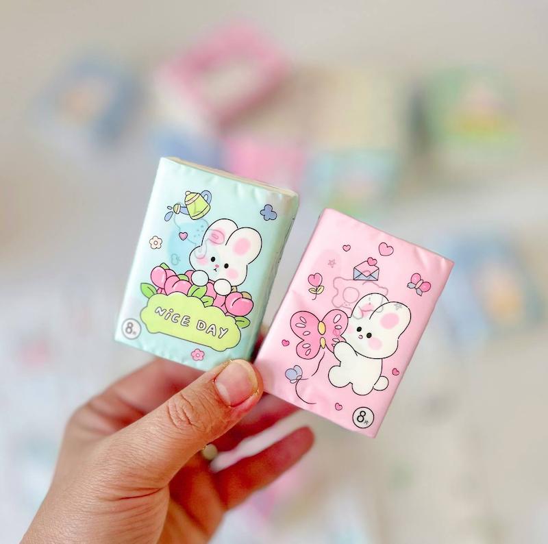 دستمال کاغذی طرحدار خرگوش