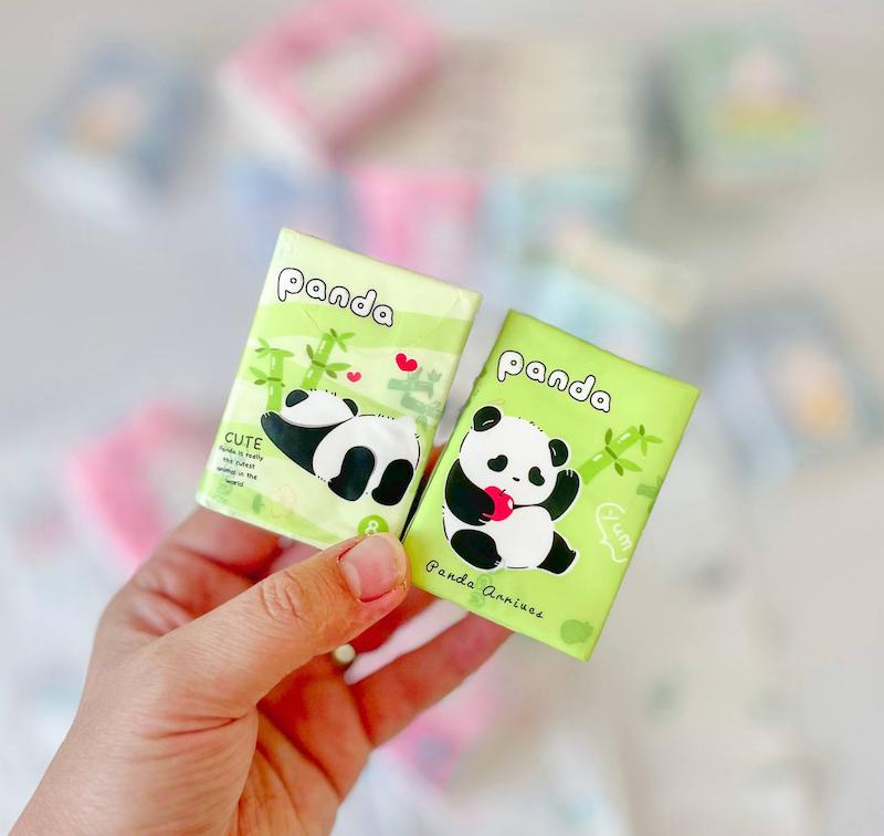 دستمال کاغذی طرحدار پاندا