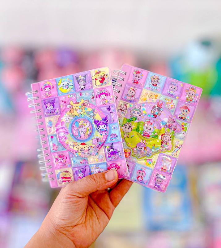 دفترچه آکواریومی استیکردار