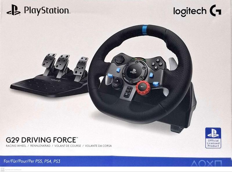 فرمان بازی لاجی مدل G29 Driving Force مخصوص PS4/PC/PS5