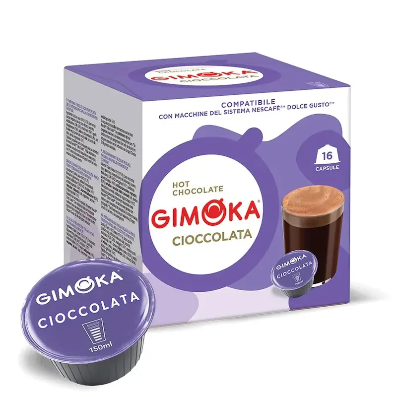 کپسول قهوه دولچه گوستو جیموکا مدل شکلات Gimoka Cioccolate