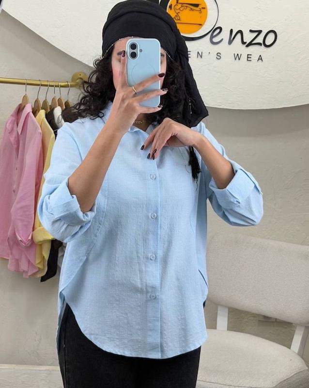 شومیز لینن زنانه 