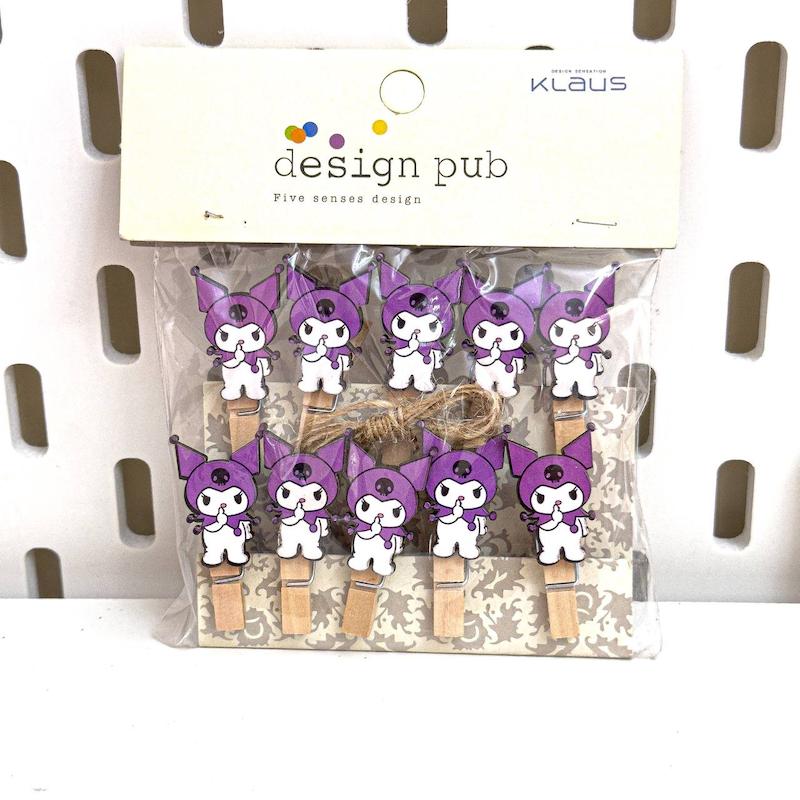 پک. 10عددب گیره چوبی