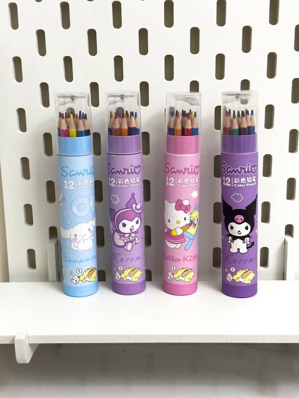 مداد رنگی قوطی دار😍